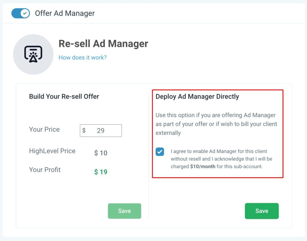 Ghl Ad Manager