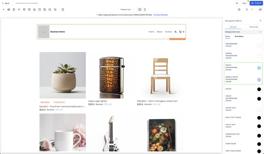 ghl-website-builder