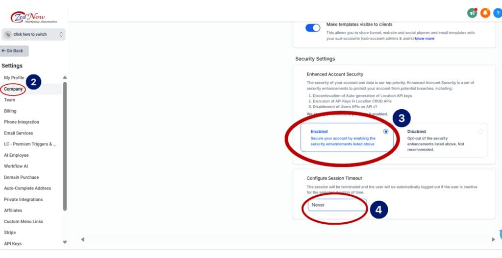 Security Feature